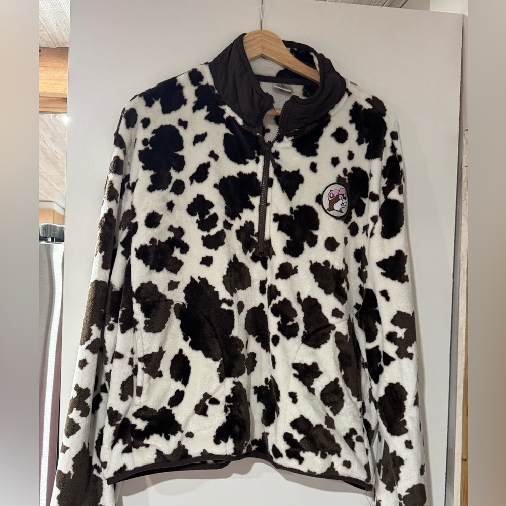 Buc ee’s Cow Print Jacket